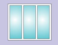 Terrassentür 3 Flügel