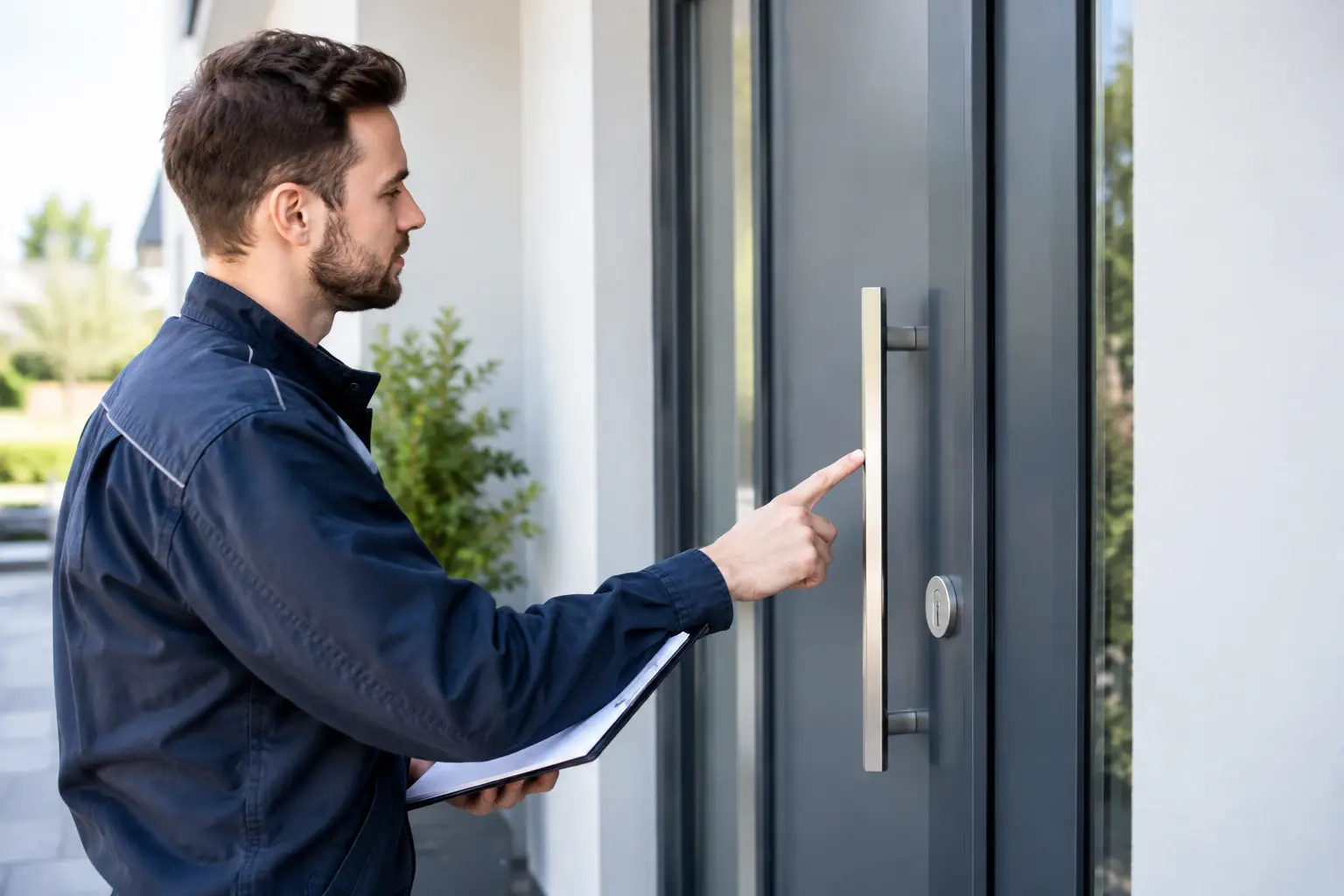 Haustüranschlag richtig bestimmen in 3 Schritten