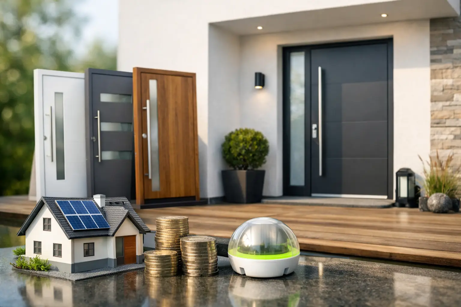 Welche Haustür ist energiesparend?