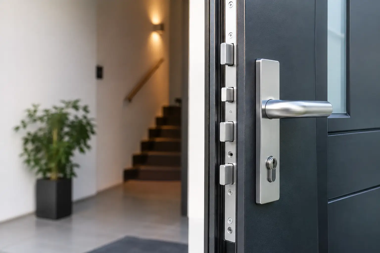 Wie funktioniert Mehrfachverriegelung Haustür?